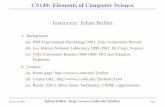 CS149: Elements of Computer Science Instructor: Johan Bollenjbollen/CS149/slides/themes/arch/arch_algo.pdf · CS149: Elements of Computer Science Instructor: Johan Bollen 1.Background