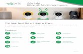 Arlo Baby 1080p HD Monitoring Camera · Smart HD Baby Monitoring Camera with Ambient Sensors, Lullabies, and Night Light helps you watch your baby in crystal clear video quality day