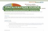 SOCIO-DEMOGRAPHIC PROFILE - participatoryplanning.ca · Facilitation Guide 2 Facilitation Process 1. Gather your data. Some useful pieces of census data include: age, income, household