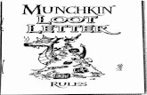 gamesisgames.comgamesisgames.com/PDF/Munchkin_LootLetter_O_14.pdf · MUNCHKIN LOOT LETTER. RYLES . MUNCHIOI@ LOOT LETTER: Steal the treasure and backstab your friends — without