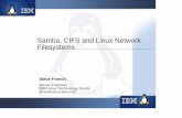 Samba, CIFS and Linux Network Filesystems - uni-due.dedebian.uni-essen.de/misc/cifs_util/DOCs/ut_cifs.pdf · • Samba’s target environment is networks with either Windows servers