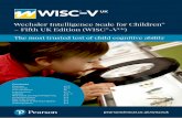 Wechsler Intelligence Scale for Children – Fifth UK ... · This fifth edition of the WISC-VUK incorporates the latest research on intelligence, cognitive development, neurodevelopment,