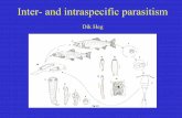 Inter- and intraspecific parasitism - Portalbehav.zoology.unibe.ch/sysuif/uploads/files/esh/pdf_online/Parasitism_heg.pdf · The major types of organism-organism interactions 1. Competition