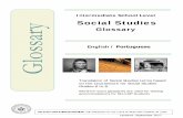 Social Studies y Glossary Glossar - rcsdk12.org · Intermediate School Level Social Studies Glossary Glossar English / Portuguese y Translation of Social Studies terms based on the
