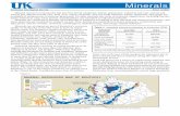 Mineral resources in Kentucky - uky.edu · Mineral resources in Kentucky fall into four broad categories: metals, gemstones, industrial and coal, and oil and natural gas. Metals include