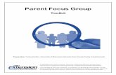 Parent Focus Group - parenting.extension.wisc.edu · Parent Focus Group Toolkit An EEO/Affirmative Action employer, University of Wisconsin-Extension provides equal opportunities