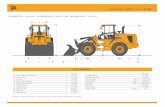 JCB WHEEL LOADER Tier 4i | 437 ZX · JCB WHEEL LOADER - Tier 4i | 437 ZX ft-in (mm) A Overall Length with Standard Bucket 23-6 (7169) B Axle to Pivot Pin 3-9 (1143) C Wheel Base 9-10