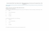 Download full Test Bank for Microbiology A Human ... · A new organism was found that was unicellular and 1 cm long. The large size of this organism alone would A. mean that it could