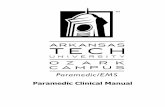 Paramedic Clinical Manual - atu.edu Paramedic Clinical Manual.pdf · This manual contains both an overview and description of the required clinical components for successful completion