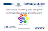 Multi-scale Modeling and design of chemical Reactions and ... · Catalytic conversion of bio-alcohols:experimental Dieter Gunst PhD 2,6 Kinetics of catalytic conversion of bio-alcohols: