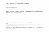 Environmental Monitoring Report - Asian Development Bank · Bank. This environmental monitoring report is a document of the borrower. The views expressed herein do not necessarily