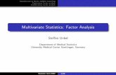 Multivariate Statistics: Factor Analysis - UMGams.med.uni-goettingen.de/download/Steffen-Unkel/chap8.pdf · Introduction to latent variable modelling Exploratory factor analysis Con