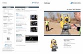 OS Series - cosola.com · Your local Authoried Topcon dealer is topconpositioning.com ••! SPECIFICATIONS On-board Total Stations • Advanced Security and Maintenance