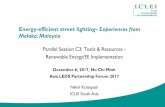 Energy-efficient street lighting Experiences from Melaka ...forum2017.asialeds.org/wp-content/uploads/2018/01/5_Energy-efficient...• Maintaining visibility and appropriate light