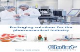 Packaging solutions for the pharmaceutical industry · secondary and end-of-line packaging. Our 8,000 m² production facility employs a team of highly qualified and competent personnel