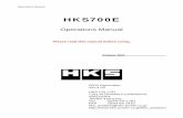 HKS700E - RAANZwikiraanz.org.nz/techproject/HKS/OManual_Eng.pdf · Operations Manual HKS 700E 1 CONTENTS 1 GENERAL 1.1 Log of revisions. 2 HKS700E ENGINE 2.1 Type designation. 2.2