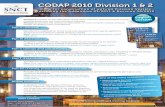 CODAP 2010 Division 1 & 2 - snct.org · CODAP 2010 Division 1 & 2 Code for construction of unfired Pressure Vessels Including the Addendum 03/2011 & Revision 10/2012 Part G (General)