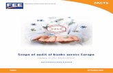Scope of audit of banks across Europe - Accountancy Europe · audit of financial statements, management reports, and compliance with laws and regulations falls within the scope of