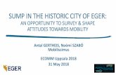 SUMP IN THE HISTORIC CITY OF EGER - epomm.euepomm.eu/ecomm2018/docs/B-Sessions/B2/Antal_Gertheis_v2.pdf · sump in the historic city of eger: an opportunity to survey & shape attitudes
