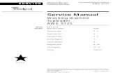 Service Manual - Portal do Eletrodomestico · SERVICE Whirlpool Europe Customer Services Model AWE 9725 Version 8593 972 10057 Page Technical data 2 - 3 Spare part list 4 Exploded