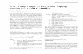 U.S. Army Corps of Engineers Riprap Design for Flood Channelsonlinepubs.trb.org/Onlinepubs/trr/1993/1420/1420-003.pdf · 14 TRANSPORTATION RESEARCH RECORD 1420 U.S. Army Corps of