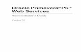 OraclePrimavera P6 Web Services - download.oracle.com fileOraclePrimavera P6 Web Services - download.oracle.com