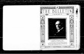 I 11 I U J L1 Voi, XXX SII LOUIS, MO, JANUARY 1 921 1921.pdf · t 2 THE BULLETIN--A BI-MONTHLY JOURNAL DEVOTED TO HOO-HOO SPLENDID RESPONSE Has been made by the membership at large