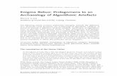 Enigma Rebus: Prolegomena to an Archaeology of Algorithmic ... · ENIGMA REBUS: PROLEGOMENA TO AN ARCHAEOLOGY OF ALGORITHMIC ARTEFACTS5 INTERDISCIPLINARY SCIENCE REVIEWS, Vol. 36