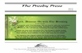 The Presby Press - s3.amazonaws.com · Session Meeting on February 5, 2018, Congregational Meetings to ordain and install officers, Called Meetings to receive new members and the