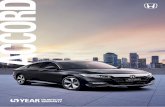 ACCORD - storage.googleapis.com · Every model has a reversing camera with up to three views as standard, with helpful guidelines to make backing up a breeze. In the Accord, you’ll