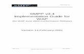 SMPP WAP Implementation Guide · Page 1 of 44 Date: 14/02/01 2000-2001 SMPP Developers Forum Limited SMPP v3.4 Implementation Guide for WAP (for WAP June 2000 Conformance Release)