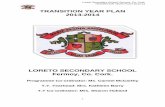 TRANSITION YEAR PLAN 2013-2014 - Loreto Fermoyloretofermoy.ie/wp-content/uploads/2014/03/Transition-Plan-2013-14.pdf · Loreto Secondary School, Fermoy, Co. Cork. TRANSITION YEAR