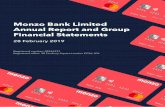 ENDEXP END EXP ENDEXP Monzo Bank Limited Annual Report … · We’re Monzo, a bank that lives on your phone. For too long, banking has been harder than it needs to be. By solving