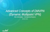Advanced Concepts of DMVPN (Dynamic Multipoint VPN) Live San Diego 2015/BRKSEC...What is Dynamic Multipoint VPN? • Uses two proven technologies • Next Hop Resolution Protocol (NHRP)