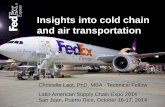 Insights into cold chain and air transportation - FedEximages.fedex.com/.../Insights_into_Cold_Chain_and_Air_Transportation.pdf · transportation advantage Cold chain solutions Temperature