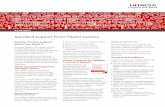 Standard Support From Hitachi Vantara - Datasheet · TST Timely, On-Site Support When You Need It Standard support from Hitachi Vantara provides same-day, on-site support during local