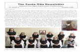 The Santa Rita Newsletter · The Santa Rita Newsletter Newsletter of the Trappist Cistercian Nuns of Sonoita, Arizona Vol. XXII, No. 1 December 2016 Dear Friends, Another year has