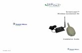 ScreenLogic™ Wireless Connection Kit - pentair.com · Personality board COM PORT Pin configuration Note: Install the ScreenLogic outdoor wireless transceiver within 10 feet from
