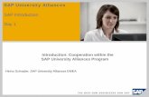 SAP Introduction Day 1 - econ.umk.pl · Benefits for SAP UA Members . Curriculum Aspects ERP software skills expected from graduates today Students demand teaching of ERP software