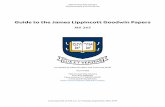 Guide to the James Lippincott Goodwin Papersead-pdfs.library.yale.edu/4113.pdfYale University Library Manuscripts and Archives Guide to the James Lippincott Goodwin Papers MS 243 compiled
