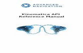 Kinematica API Reference Manual - advancednavigation.com · Kinematica API Reference Manual Page 5 of 40 Version 1.2 06/02/2018 3 Introduction This document covers the integration