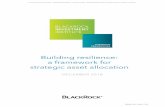 Building resilience: a framework for strategic asset ... · Ludovic Phalippou BlackRock Investment Institute Christopher Downing BlackRock Model Portfolio Solutions BIIM0119E-716815-2/18.