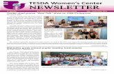 3rd Quarter A Publication of the TESDA Women’s Center July ...twc.tesda.gov.ph/researchanddevelopment/newsletters/2016-03Q.pdf · Welding NC II, Automotive Servicing NC II and Electrical