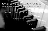 Maurice RAVEL - pi Maurice RAVEL 1875 - 1937 M ... Ravel often preferred the company of children to