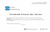 Treball Final de Grau - UBdiposit.ub.edu/dspace/bitstream/2445/101061/1/TFG_QU Palau Requena... · Treball Final de Grau Synthesis and characterization of new coumarin-based caging