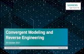 Convergent Modeling and Reverse Engineering - plm-europe.org · Convert Facet Body (Convert between NX, JT and Convergent mesh formats), Facet Body from Body –Associative (Convert