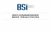 Recommended Best PRactices - MIA+BSI · Abrasion resistance of stone selected for foot traffic may be determined with test methods described in ASTM C-241. Stone may become slippery