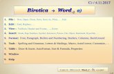 Birotica Word a) - Babeș-Bolyai Universityper/IFR/Op_Comp_3 -a) IFR.pdf · 20 _30 Define Heading direct Ctrl+Shift+S, type Heading 2 into the box (or select from dropdown) Ctrl+Alt+1