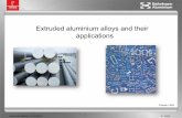 Extruded aluminium alloys and their applicationsfiles.messe.de/abstracts/52692_121130_Hoch_Broekelmann_GB_1.pdf · Company FWB Aluminum market Application examples in industry Outlook