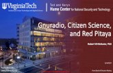 Gnuradio, Citizen Science, and Red Pitaya · Graphic: Nathaniel Frissell, NJIT. SuperDARN details 9/20/18 Introduction to the Hume Center 11. SuperDARN 9/20/18 Introduction to the